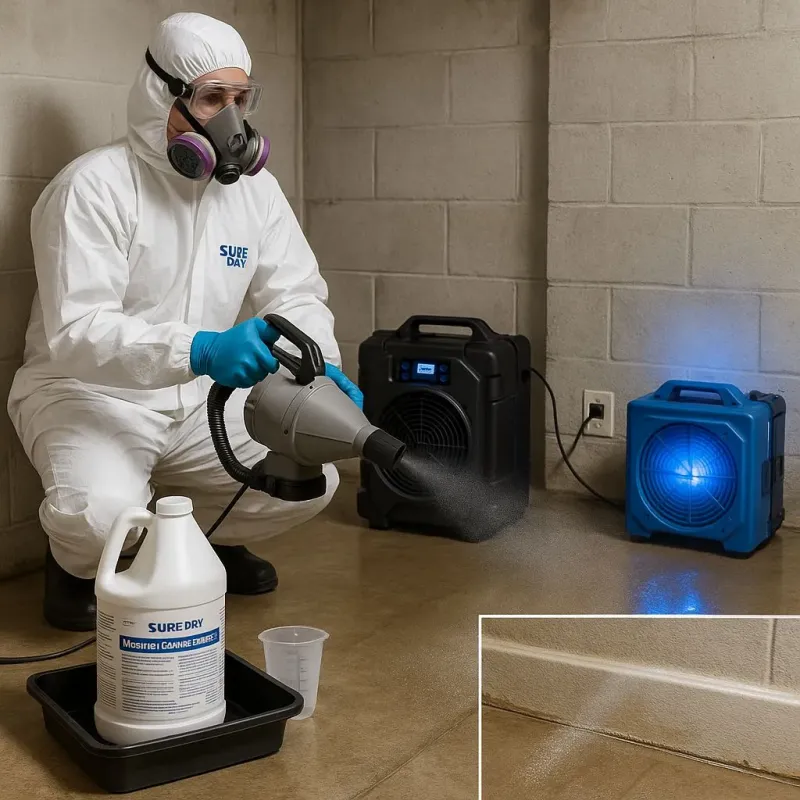 Sanitization and Odor Removal process in Athens, PA