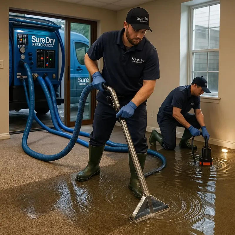 Water Extraction and Removal process in Athens, PA